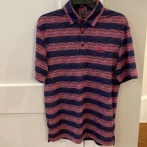 Adidas men’s lightweight cool-dry wicking golf shirt size S
